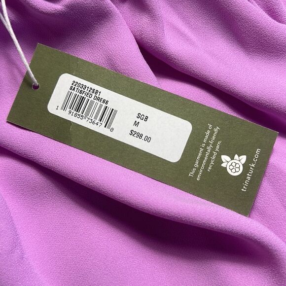 Trina Turk One Shoulder Ruffled Satisfied Mini Dress - Picture 6 of 7